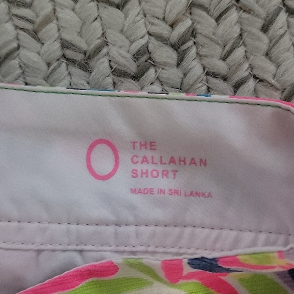 Lilly Pulitzer The Callahan Shorts Style 92920 Women’s Multi Color Size 0 EUC - Picture 3 of 4